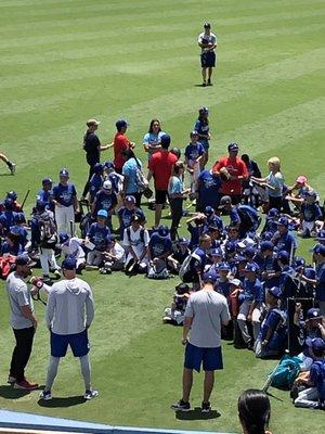 Dodgers Youth Baseball Camp