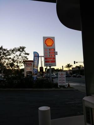 Gas prices.