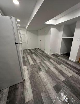 Basemen completely renovation