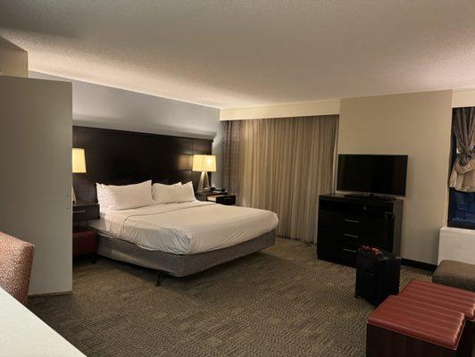 Big room have couch on the right