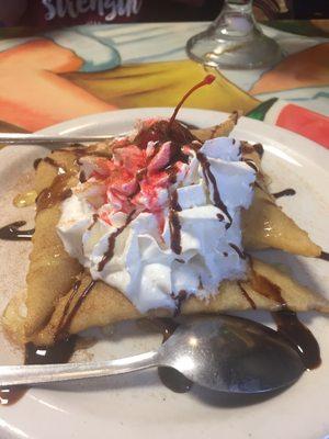Sopapilla. That's what's for desert.