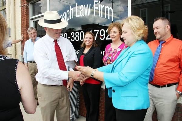 KY Office Ribbon Cutting