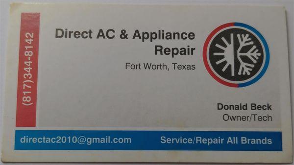 Direct AC & Appliance Repair