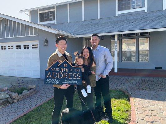 Purchased our forever home, thanks to Tyler!