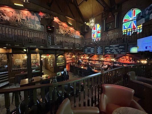 Main sitting area/ bar.