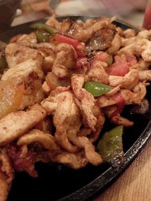 Chicken fajitas