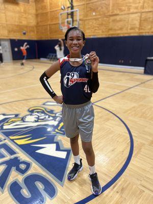 Sportsmanship medal for the week