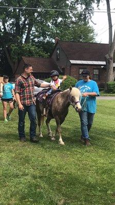 I can't say enough nice things about the people, horses and animals! We had the BEST kids party ever!