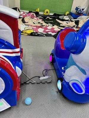 Cords all over the place