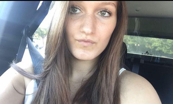 Beautiful Brunette After Shot