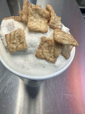 Cinnamon Toast Crunch milkshake