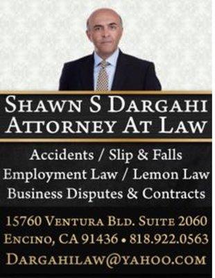 Law offices of Shawn Dargahi