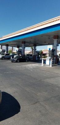 Plenty of bays to get your petrol