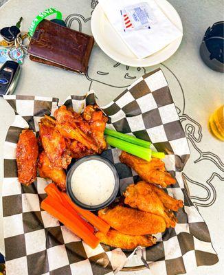 Teryaki & Old Bay wings