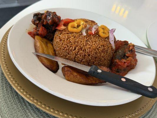 JOLLOF RICE 2 MEAT