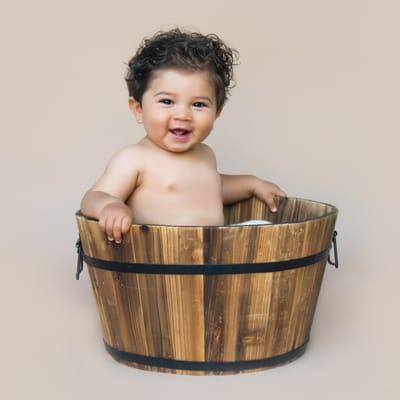 Having a Barrel of Fun © Christine Robin Photography