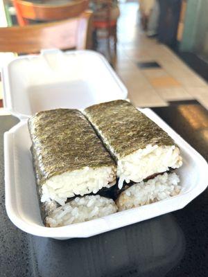 2 orders of Spam Musubi