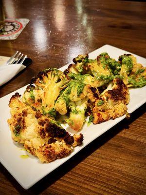 Roasted Cauliflower was full of flavor