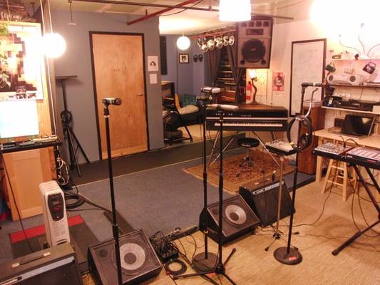 That's the door to the Vocal booth/Mixing room