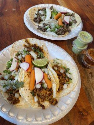 Asada / Beef & Pastor / Spicy Pork