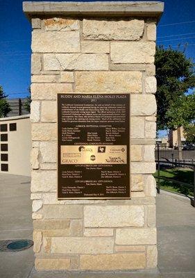 Buddy Statue & Walk Of Fame