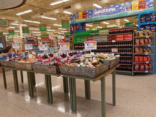 Front weekly sales display