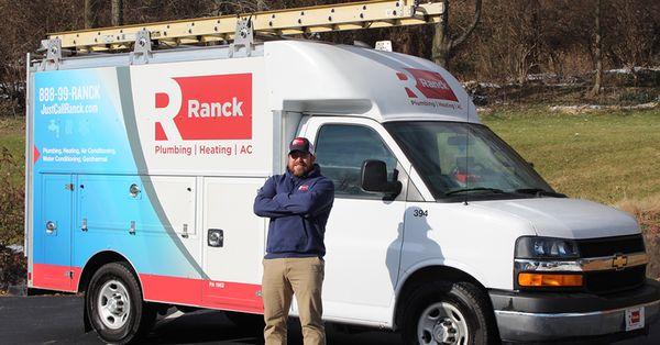 Our Ranck team is ready to solve your plumbing & HVAC issues.