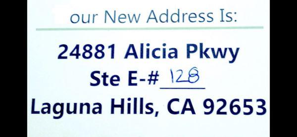 The New Address for Phoenix Audio & Video Call William at 949.857.8888