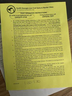 South Georgia Low Cost Spay & Neuter Clinic