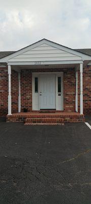 Front of church entrance