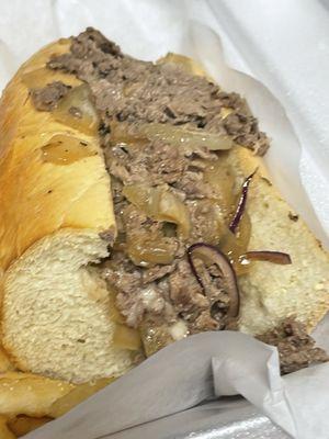 Philly with provolone