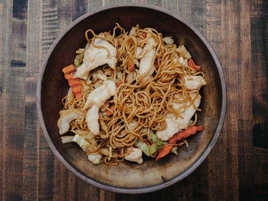 chicken yakisoba
