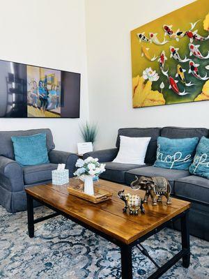 Beautiful lobby, the whole place is tastefully decorated to create a relaxing atmosphere.