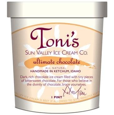 Toni's Sun Valley Ice Cream