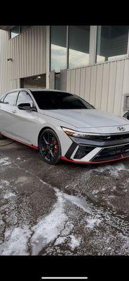 Just wrapped up a tint job!
15% ceramic all around
35% ceramic on the windshield
Cooler ride, sleek look, and top-notch UV protection