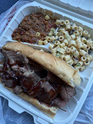 Tri tip sandwich plate