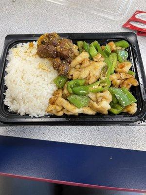 Spicy garlic chicken