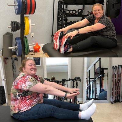 72 pounds lighter! Knowledgeable coaches, great nutrition program, and super friendly! Extremely welcoming.