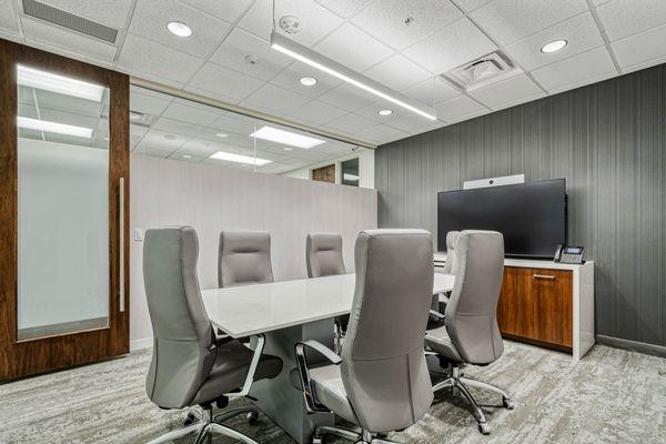 Host your next meeting in our AV equipped conference room!
