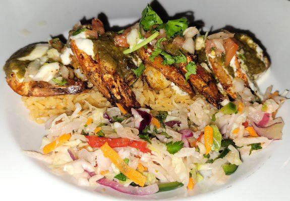 Shrimp Salsa Verde, $23 – 4 Stars