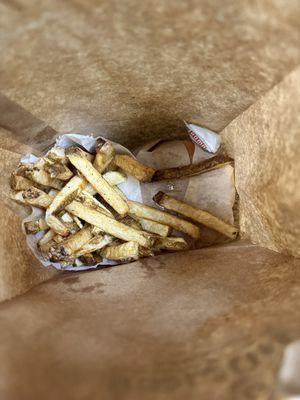 Sack of fries