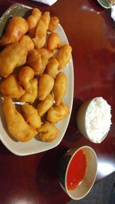 Sweet and sour chicken