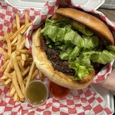 Barbacoa torta $9.99 (2/9/2024)... delicious!