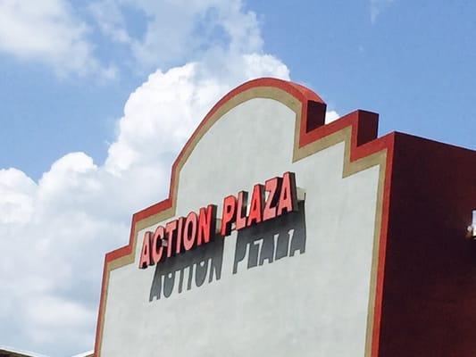 Action Plaza is where Hidden Island Barber Shop is located