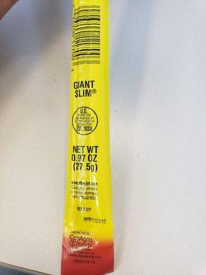 Expired Slim Jim!