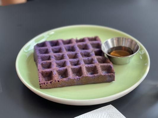 Ube waffle