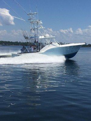 Headed out to catch the big one!