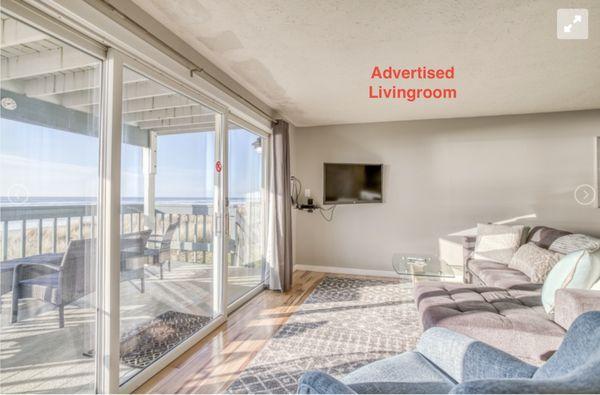 Advertised photo I relied on