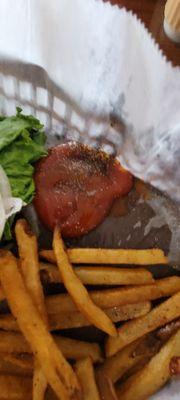 George E Noble Jr secret fry sayuce.