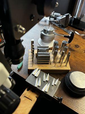 Jewelry manufacturing workshop